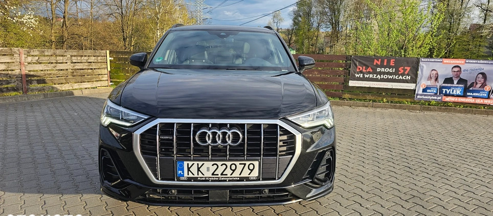 Audi Q3 cena 154999 przebieg: 17000, rok produkcji 2022 z Wieliczka małe 529